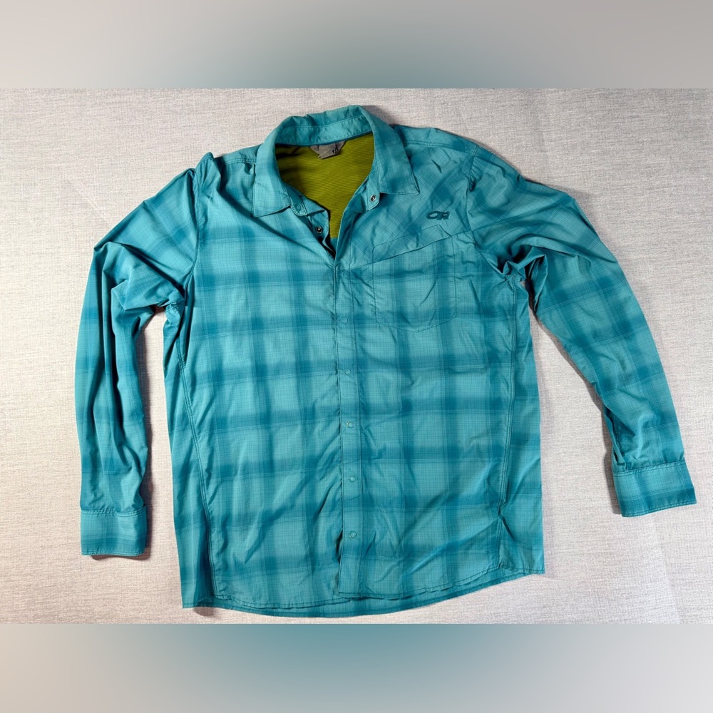 Outdoor Research Men's Astroman Long Sleeve Sun Shirt Large